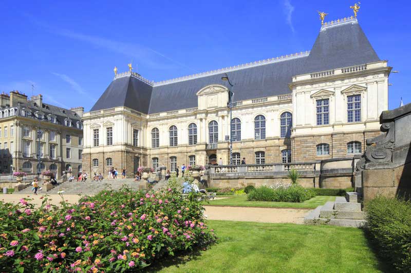 Rennes - Parlement fleuri